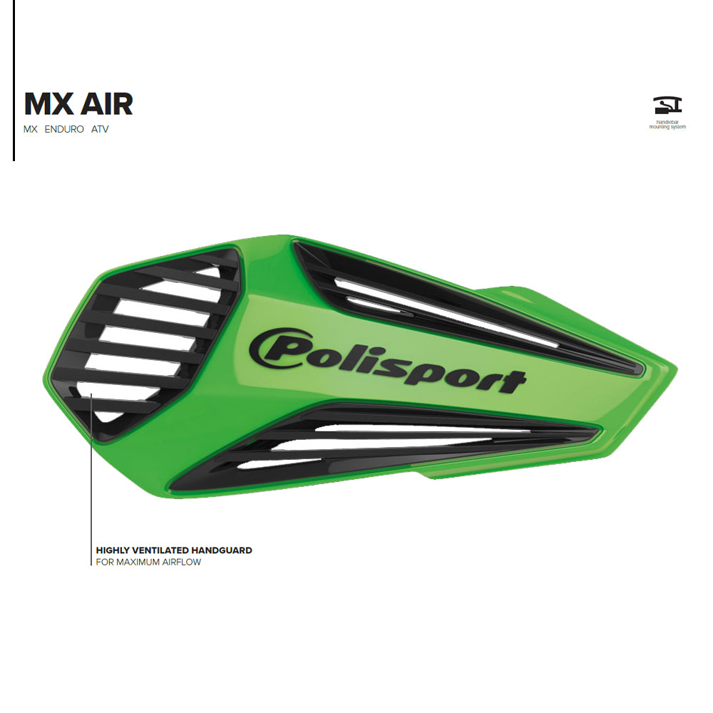 8308400008 Polisport MX Air Handguard 8308400008