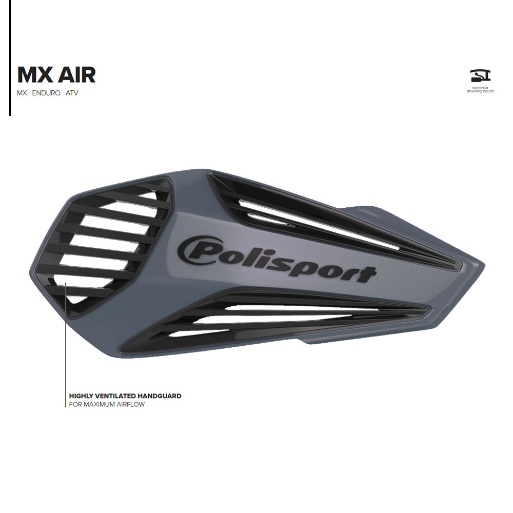 8308400011 Polisport MX Air Handguard 8308400011
