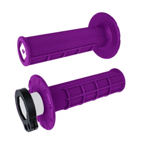 ODI Half Waffle V2 Lock-on Grips H36HWPR - Purple